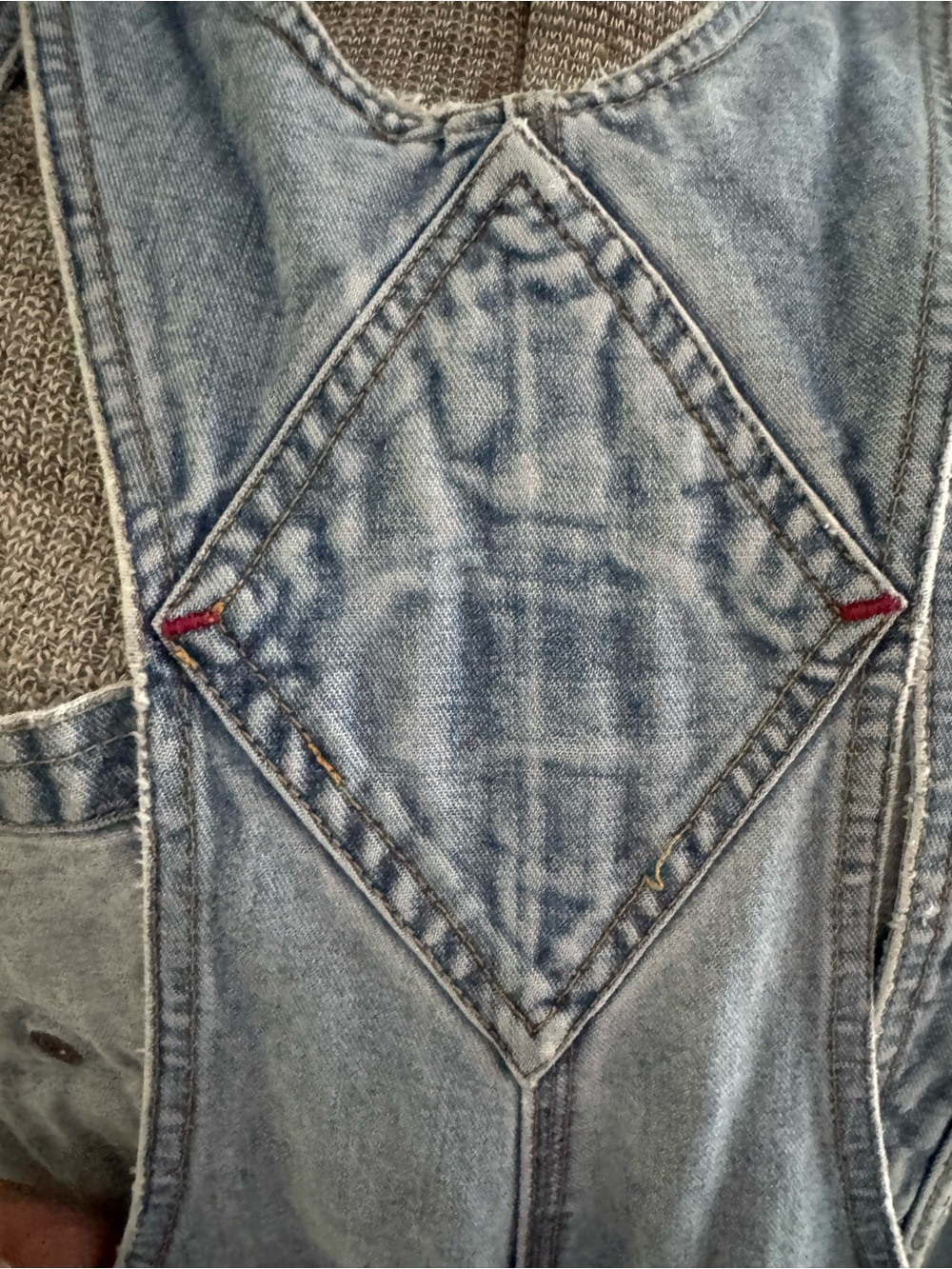 Vintage Light Blue Denim Women’s Overalls ( 1990’s) - Picture 7 of 13